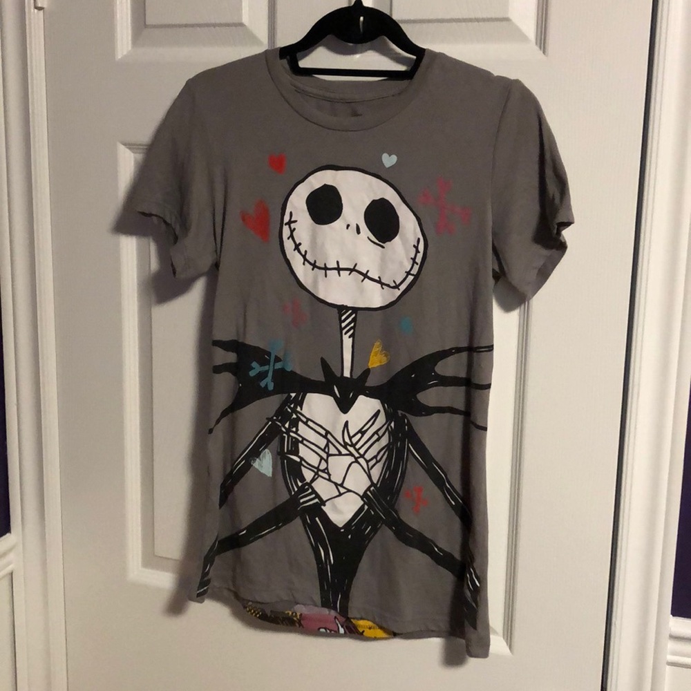 Disney Nightmare before Christmas two sided shirt